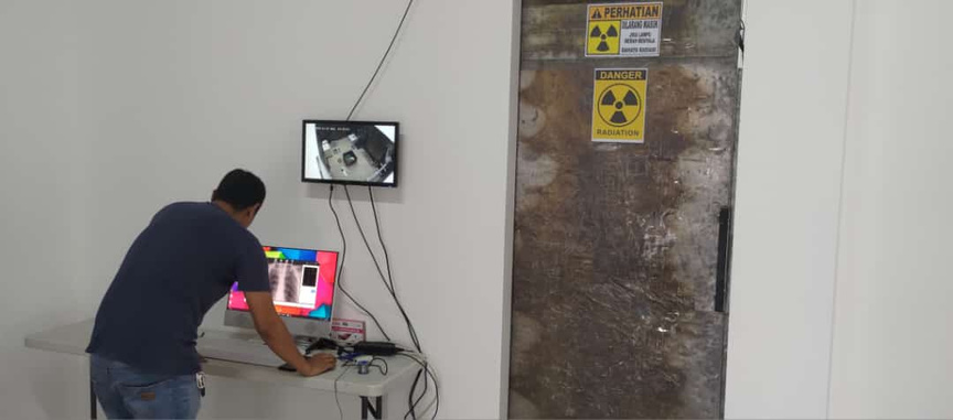 Ruang Pengujuan Xray (Dengan Perisai Radiasi)